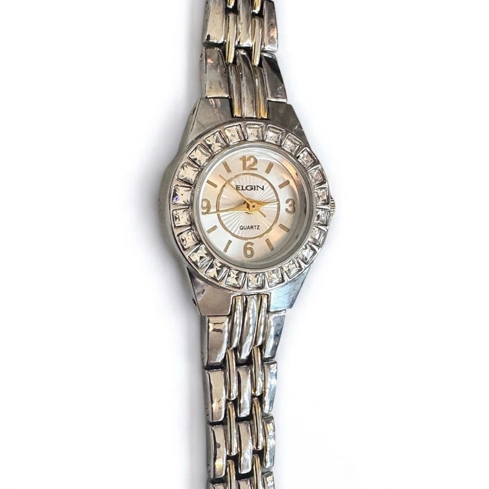 ELGIN Rhinestone Quartz Analog Watch (7.75”) - Picture 9 of 11